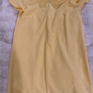 She + Sky Sunny Yellow Mini Dress